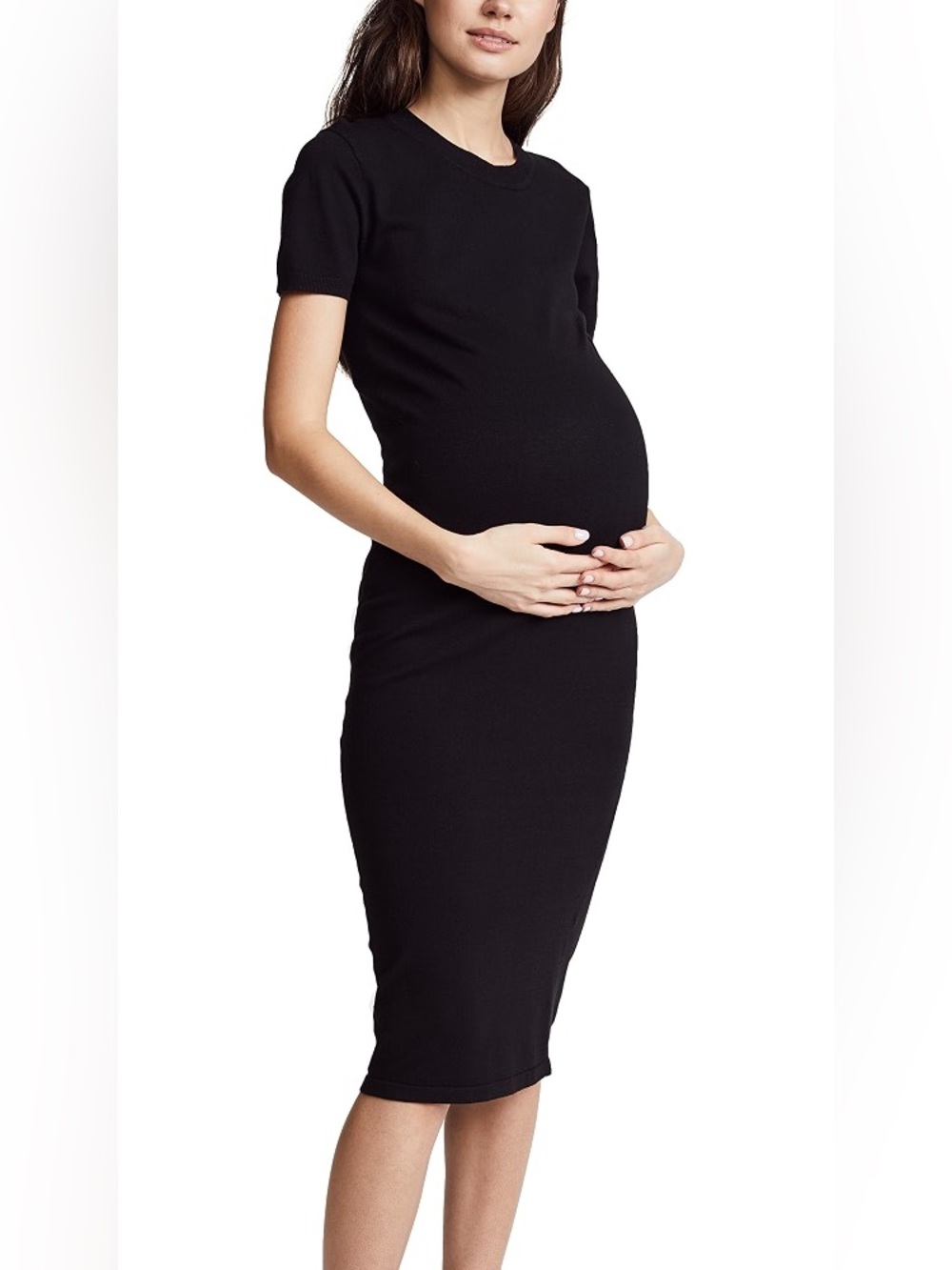 Hatch Eliza Black Maternity Dress ASO Meghan Markle Size M (designer size 3)